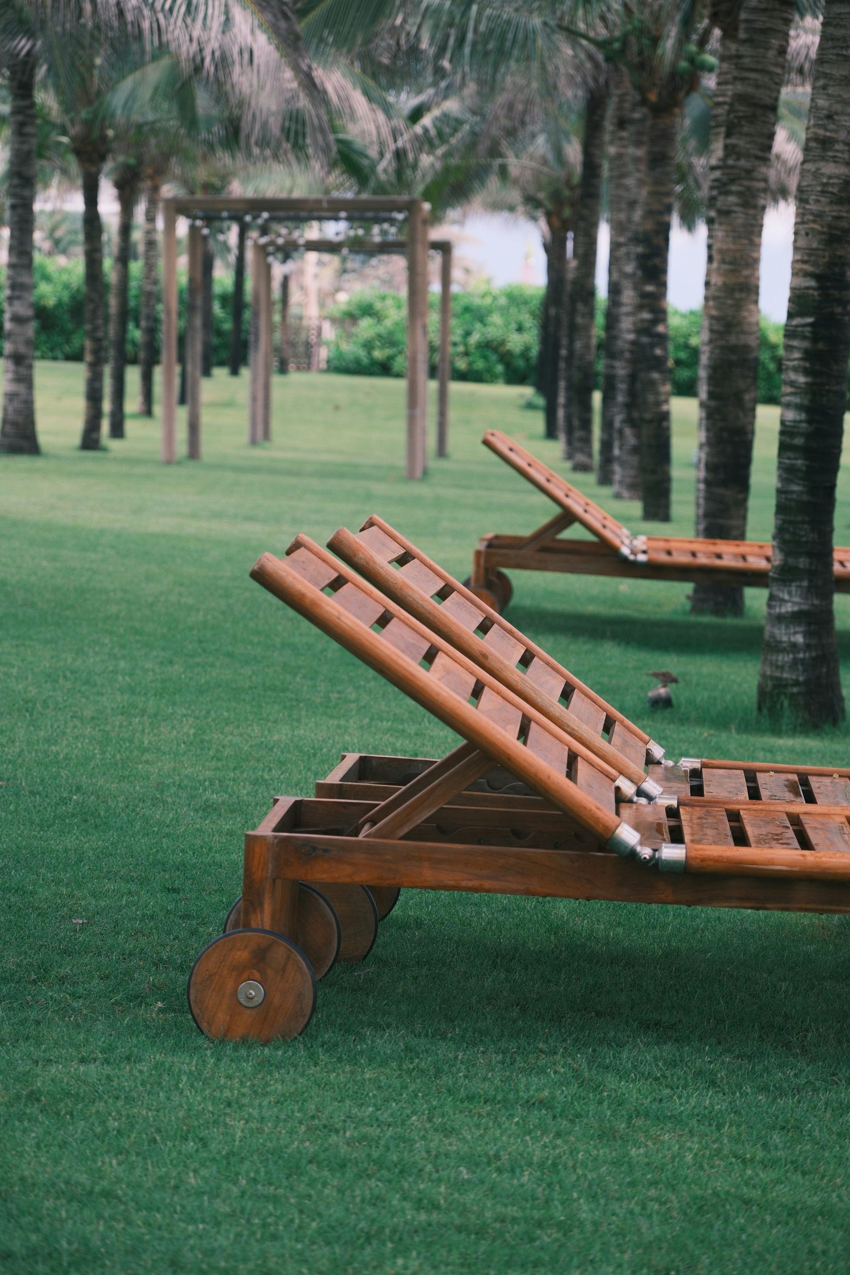 Loibinfen Patio Sun Lounger